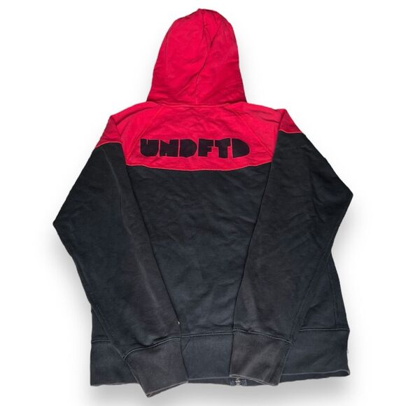 Undefeated Black Capitol Full Zip Red & Black Hoodie Jacket Men’s Size S - Picture 6 of 9